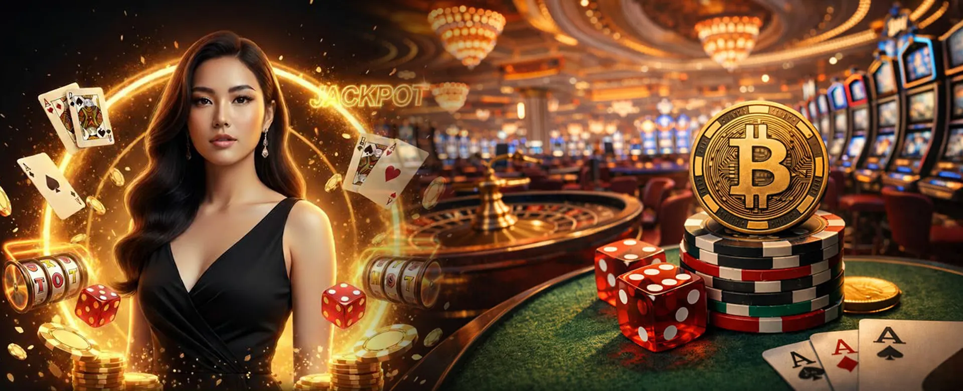 ph365 Exclusive Games Lobby with Golden Accents and Online Casino Games