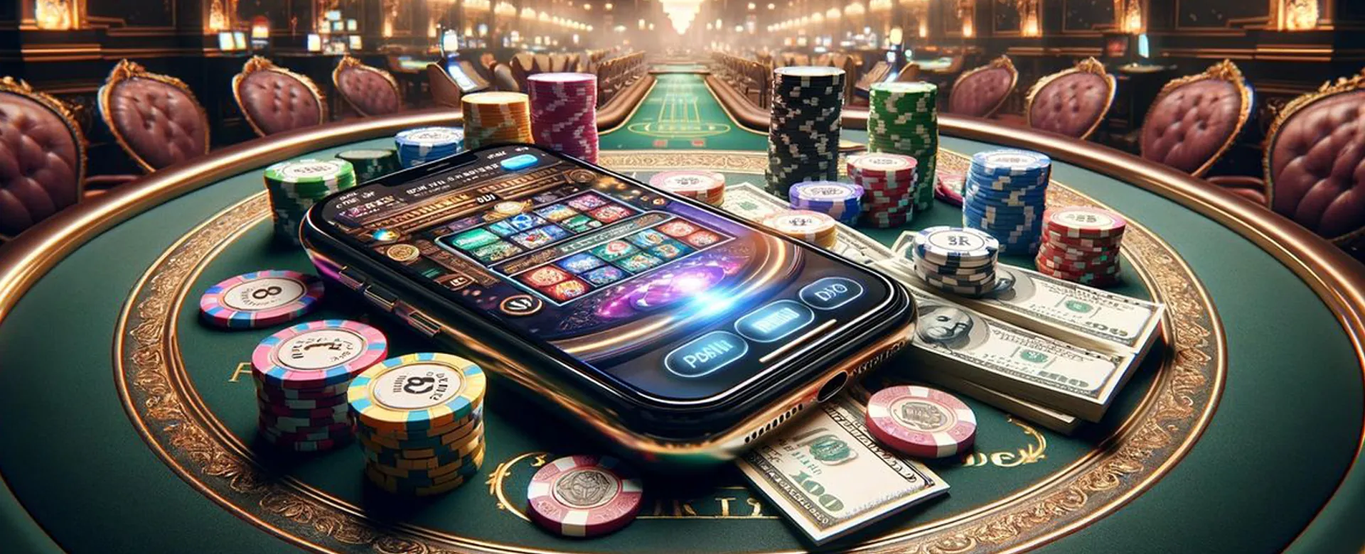 Dynamic online poker table at ph365 with players